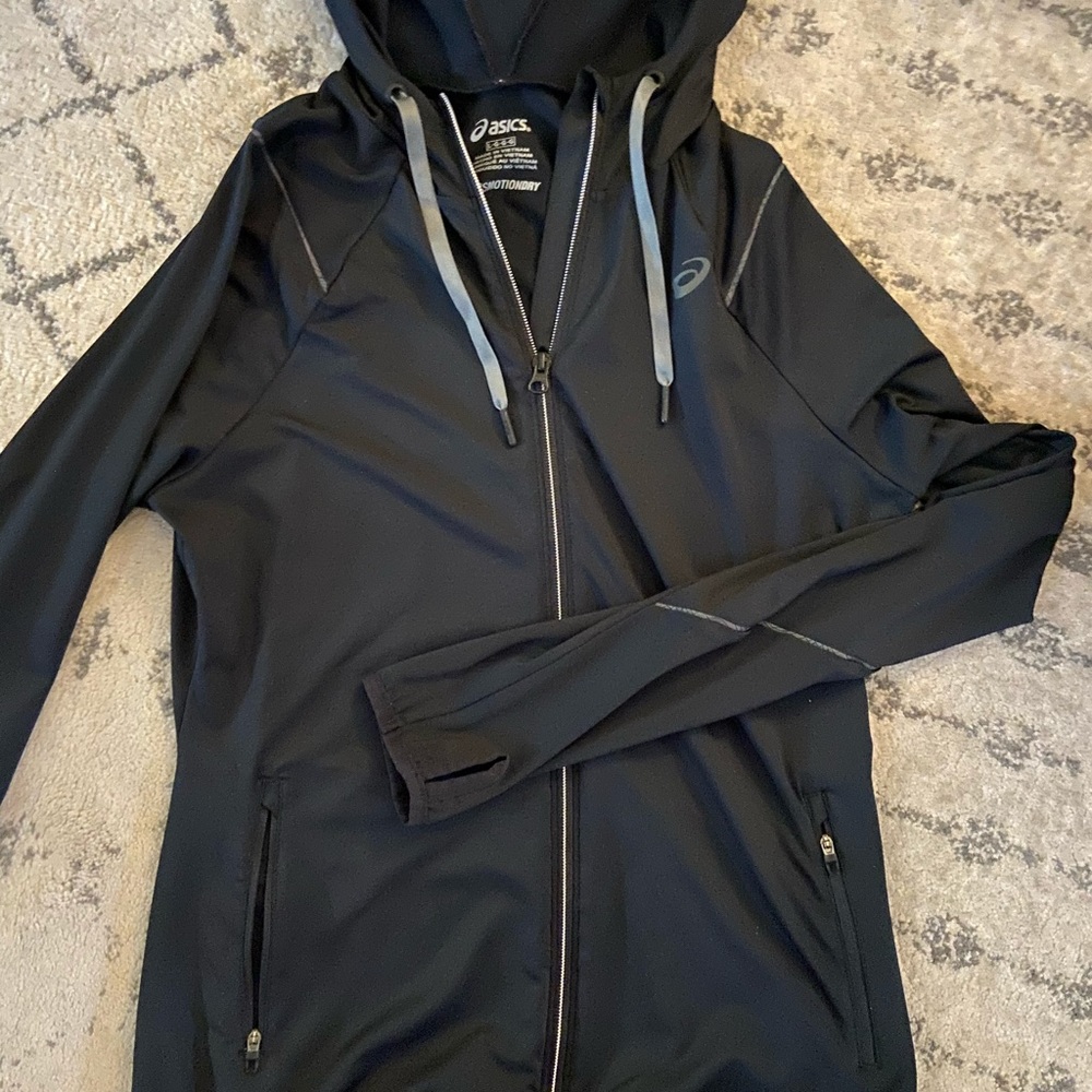 ASICS motion dry zip up hoodie
